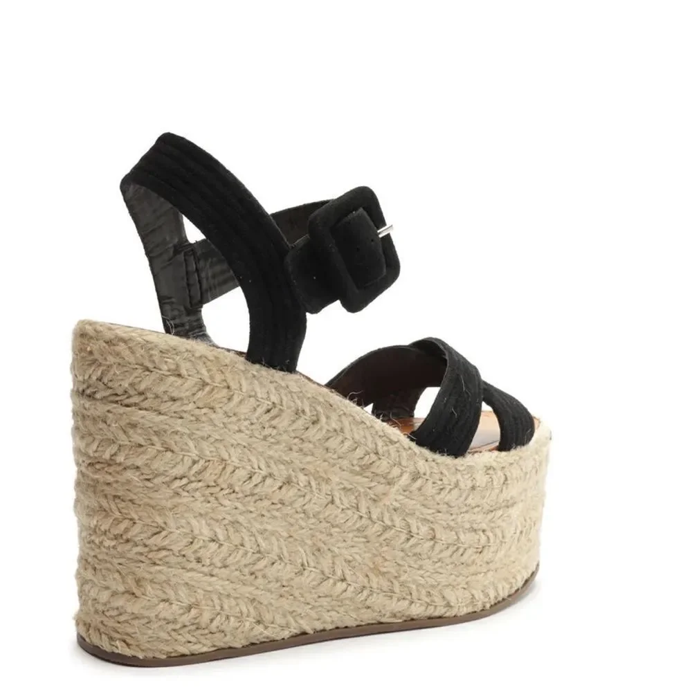 Schutz Blisse Nubuck Sandal